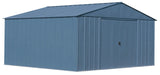Classic 14x12-ft Blue Grey Corrosion-Resistant Steel Shed K9J4 - product image 2