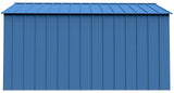 Classic 14x12-ft Blue Grey Corrosion-Resistant Steel Shed K9J4 - product image 4