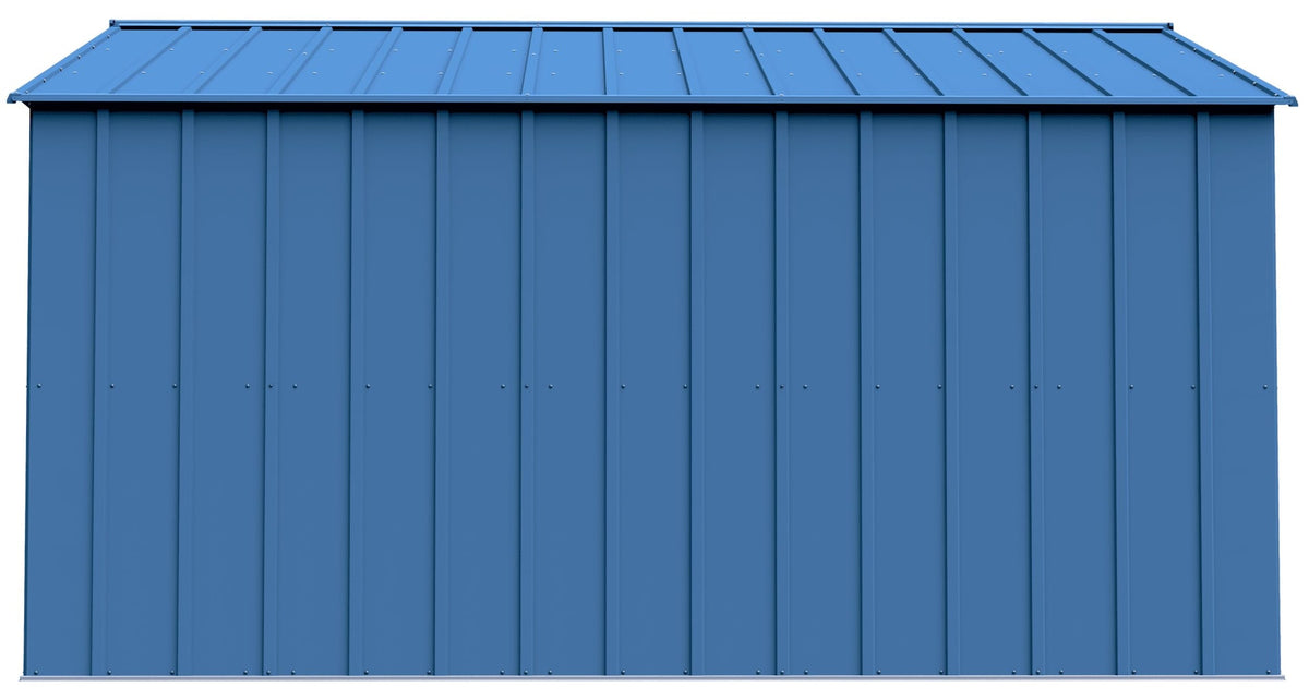 Classic 14x12-ft Blue Grey Corrosion-Resistant Steel Shed K9J4 - product image 4