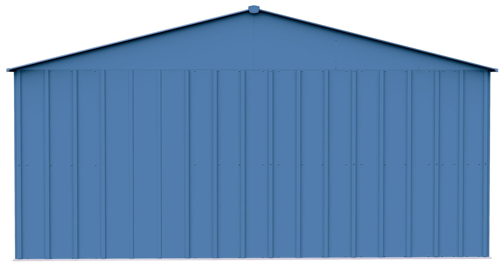 Classic 14x12-ft Blue Grey Corrosion-Resistant Steel Shed K9J4 - product image 5
