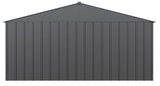 Classic 14x12-ft Charcoal Lockable Metal Shed X6M5 - product image 6