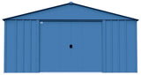 Classic 14x14-ft Blue Grey Corrosion-Resistant Steel Shed T5H3 - product image 1
