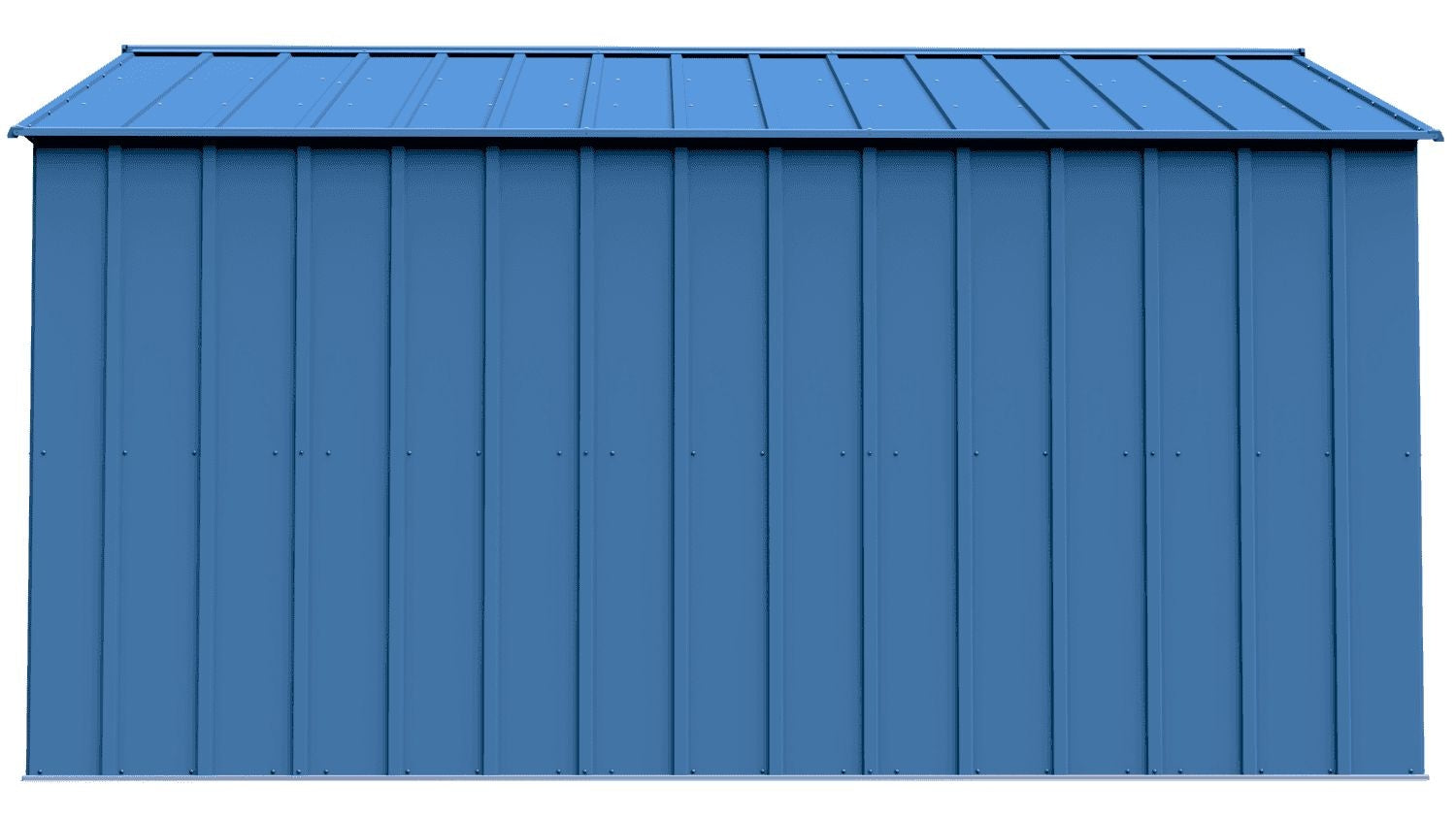 Classic 14x14-ft Blue Grey Corrosion-Resistant Steel Shed T5H3 - product image 5