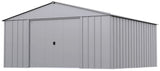 Classic 14x14-ft Flute Grey Corrosion-Resistant Steel Shed C8Q4 - product image 2