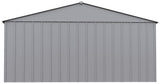 Classic 14x14-ft Flute Grey Corrosion-Resistant Steel Shed C8Q4 - product image 6