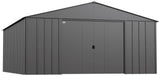 Classic 14x17-ft Charcoal Corrosion-Resistant Steel Shed D3W8 - product image 1