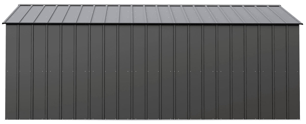 Classic 14x17-ft Charcoal Corrosion-Resistant Steel Shed D3W8 - product image 5