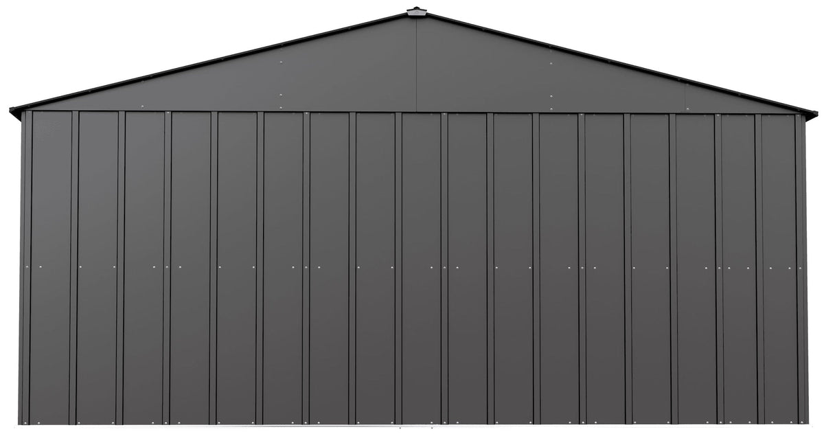 Classic 14x17-ft Charcoal Corrosion-Resistant Steel Shed D3W8 - product image 6