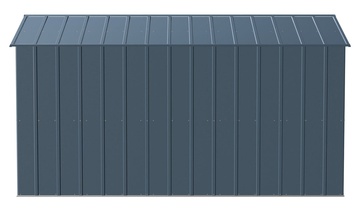 Classic Galvanized Steel Storage Shed, Blue Grey, 10-ft x 12-ft S7I3 - product image 5