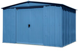 Classic Galvanized Steel Storage Shed, Blue Grey, 10-ft x 8-ft V9G8 - product image 3