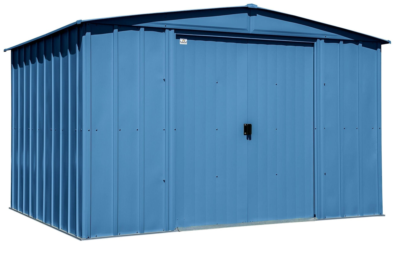 Classic Galvanized Steel Storage Shed, Blue Grey, 10-ft x 8-ft V9G8 - product image 5