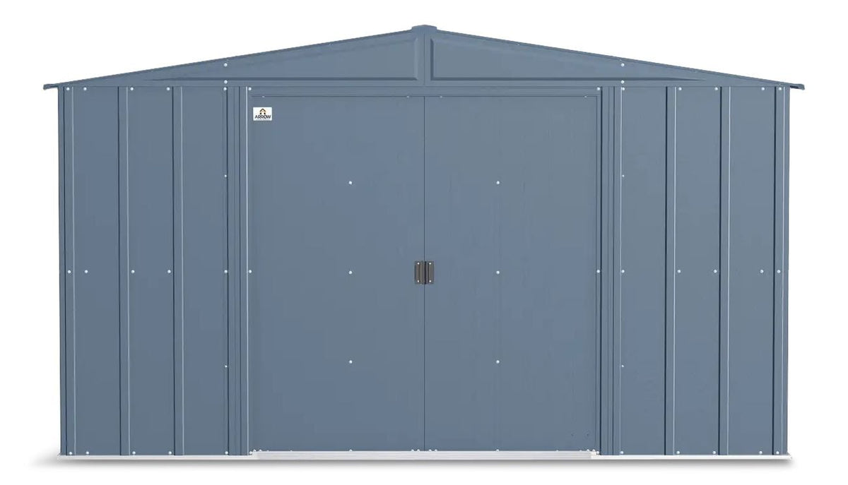 Classic Galvanized Steel Storage Shed, Blue Grey, 10-ft x 8-ft V9G8 - product image 6
