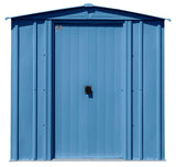 Classic Galvanized Steel Storage Shed, Blue Grey, 6-ft x 5-ft L9N7 - product image 4