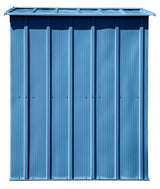 Classic Galvanized Steel Storage Shed, Blue Grey, 6-ft x 5-ft L9N7 - product image 6