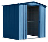 Classic Galvanized Steel Storage Shed, Blue Grey, 6-ft x 5-ft L9N7 - product image 8
