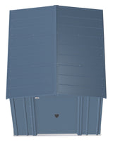 Classic Galvanized Steel Storage Shed, Blue Grey, 6-ft x 7-ft Z4O9 - product image 5