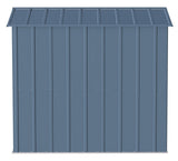 Classic Galvanized Steel Storage Shed, Blue Grey, 6-ft x 7-ft Z4O9 - product image 6