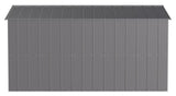 Classic Galvanized Steel Storage Shed, Charcoal, 10-ft x 12-ft Q0F0 - product image 5