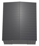 Classic Galvanized Steel Storage Shed, Charcoal, 10-ft x 12-ft Q0F0 - product image 7