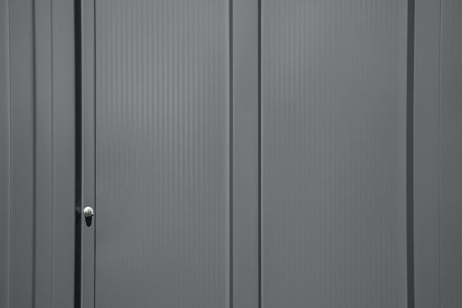 Classic Galvanized Steel Storage Shed, Charcoal, 10-ft x 12-ft Q0F0 - product image 8