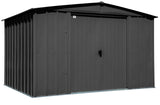Classic Galvanized Steel Storage Shed, Charcoal, 10-ft x 8-ft N9E8 - product image 4