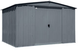 Classic Galvanized Steel Storage Shed, Charcoal, 10-ft x 8-ft N9E8 - product image 5