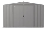 Classic Galvanized Steel Storage Shed, Charcoal, 10-ft x 8-ft N9E8 - product image 6