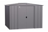 Classic Galvanized Steel Storage Shed, Charcoal, 8-ft x 8-ft M4C3 - product image 2