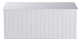 Classic Galvanized Steel Storage Shed, Flute Grey, 10-ft x 14-ft S9B5 - product image 7