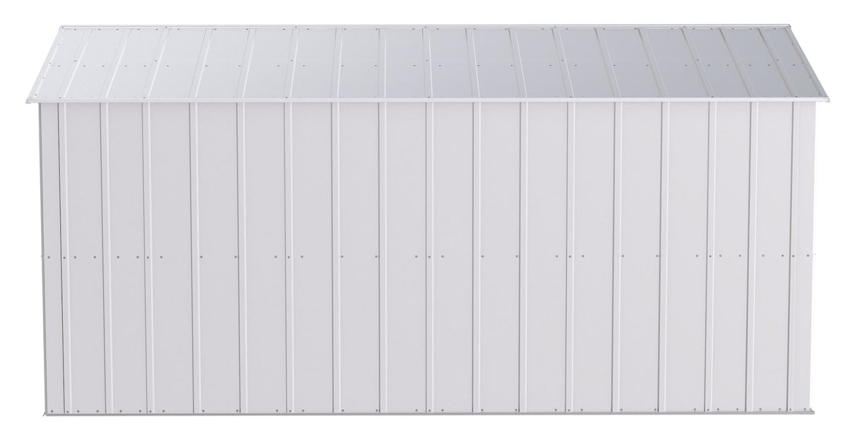 Classic Galvanized Steel Storage Shed, Flute Grey, 10-ft x 14-ft S9B5 - product image 7