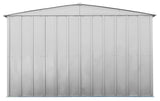 Classic Galvanized Steel Storage Shed, Flute Grey, 10-ft x 14-ft S9B5 - product image 8