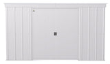 Classic Galvanized Steel Storage Shed, Flute Grey, 10-ft x 4-ft W5A7 - product image 3
