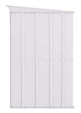 Classic Galvanized Steel Storage Shed, Flute Grey, 10-ft x 4-ft X7J3 - product image 5