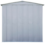 Classic Galvanized Steel Storage Shed, Flute Grey, 6-ft x 5-ft V0I4 - product image 7
