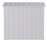 Classic Galvanized Steel Storage Shed, Flute Grey, 6-ft x 7-ft G1C2 - product image 5