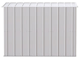 Classic Galvanized Steel Storage Shed, Flute Grey, 8-ft x 4-ft A3I1 - product image 7