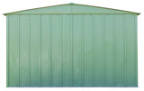 Classic Galvanized Steel Storage Shed, Sage Green, 10-ft x 14-ft S5B8 - product image 8