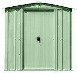 Classic Galvanized Steel Storage Shed, Sage Green, 6-ft x 5-ft C0V9 - product image 5