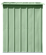 Classic Galvanized Steel Storage Shed, Sage Green, 6-ft x 5-ft C0V9 - product image 6