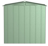 Classic Galvanized Steel Storage Shed, Sage Green, 6-ft x 5-ft C0V9 - product image 8