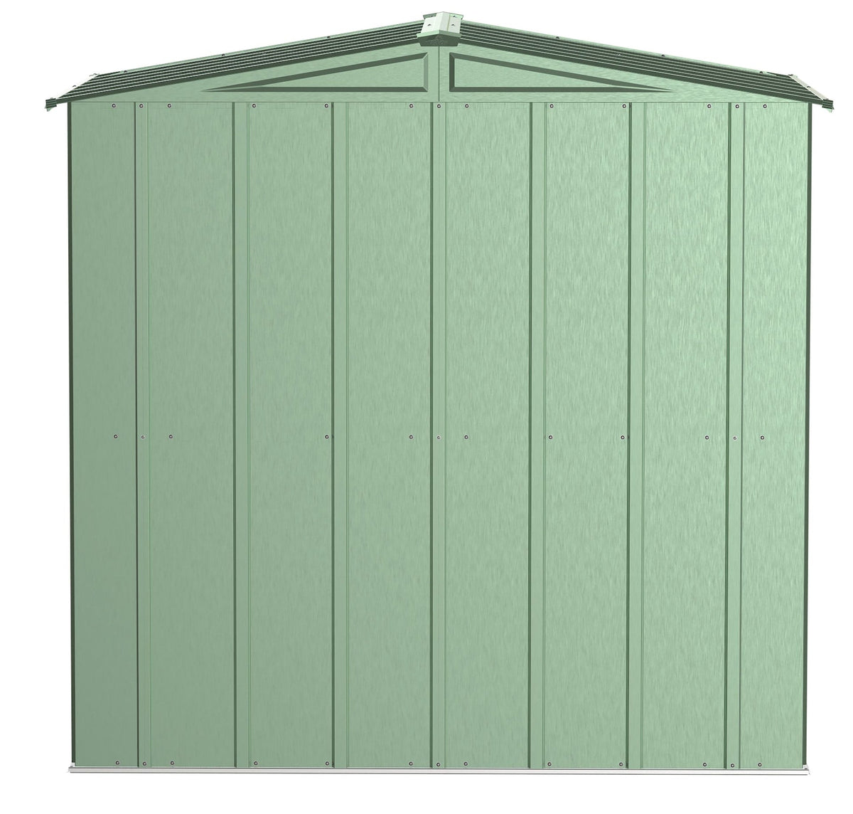 Classic Galvanized Steel Storage Shed, Sage Green, 6-ft x 5-ft C0V9 - product image 8
