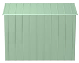 Classic Galvanized Steel Storage Shed, Sage Green, 8-ft x 4-ft T1K9 - product image 7
