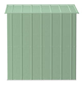 Classic Galvanized Steel Storage Shed, Sage Green, 8-ft x 6-ft B3B3 - product image 4