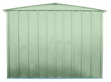Classic Galvanized Steel Storage Shed, Sage Green, 8-ft x 6-ft B3B3 - product image 7