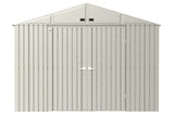 Elite 10x12-ft Cool Grey Corrosion-Resistant Steel Storage Shed U8L2 - product image 1