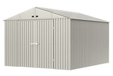 Elite 10x12-ft Cool Grey Corrosion-Resistant Steel Storage Shed U8L2 - product image 2