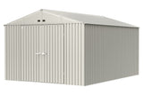 Elite 10x14-ft Cool Grey Corrosion-Resistant Steel Shed T1G5 - product image 2