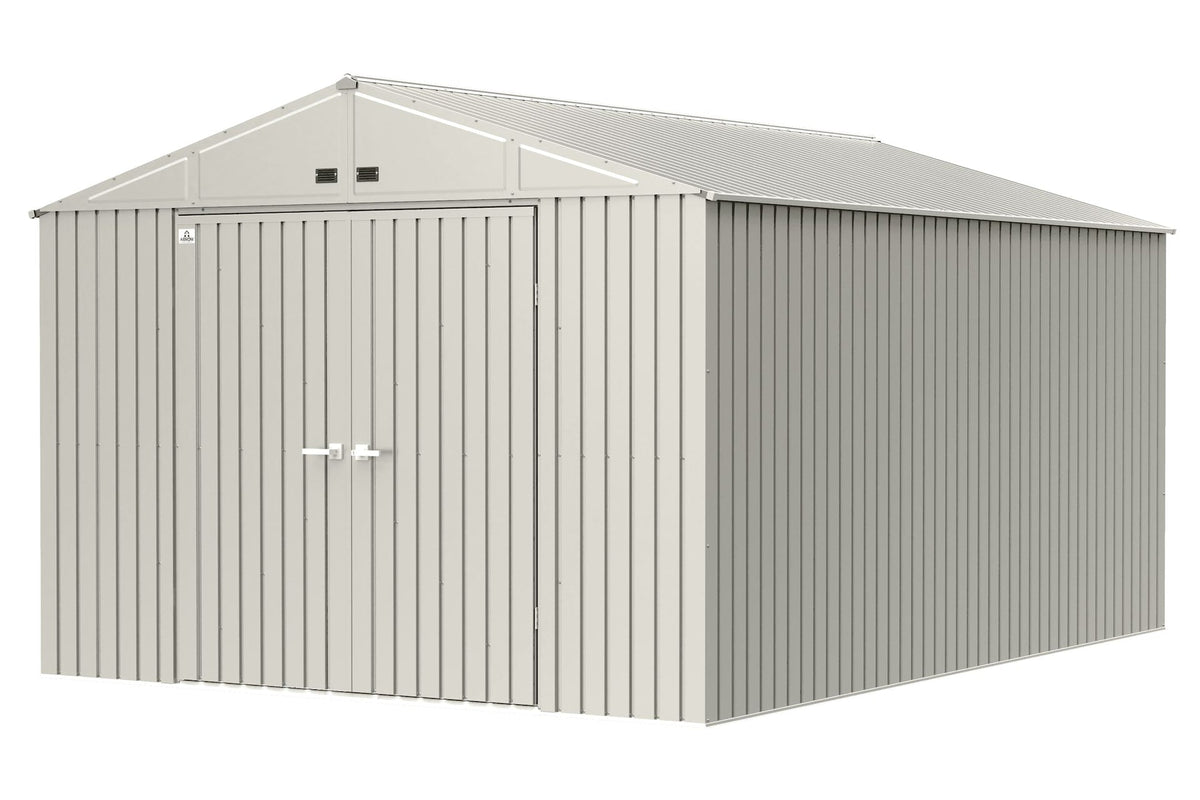 Elite 10x14-ft Cool Grey Corrosion-Resistant Steel Shed T1G5 - product image 2