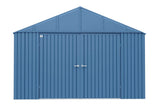 Elite 12x12-ft Blue Grey Corrosion-Resistant Steel Shed B0G5 - product image 1
