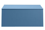 Elite 12x14-ft Blue Grey Corrosion-Resistant Steel Shed D6R9 - product image 4